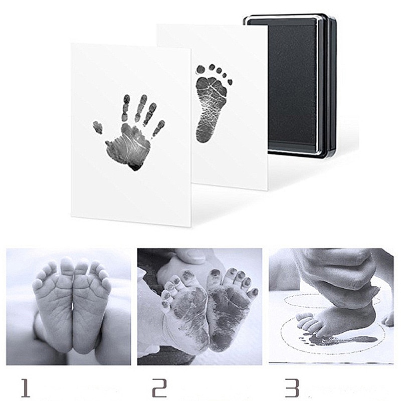 Baby Footprint Kit Souvenir Set